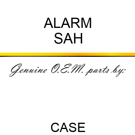 ALARM SAH