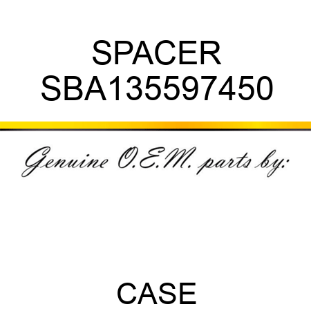 SPACER SBA135597450