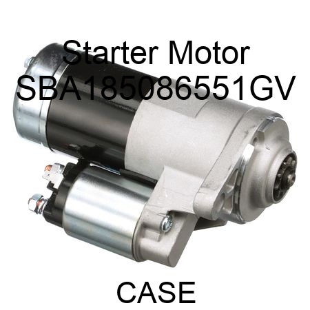 Starter Motor SBA185086551GV