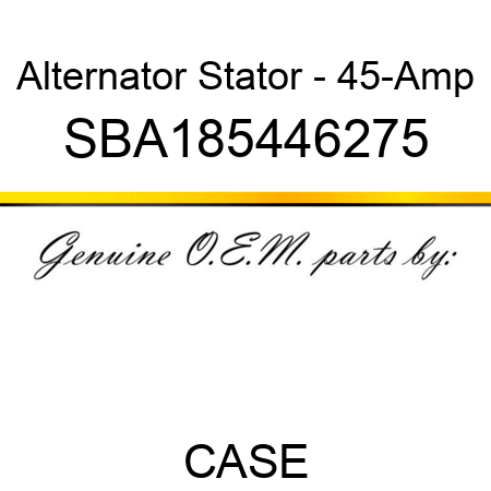 Alternator Stator - 45-Amp SBA185446275