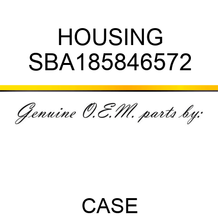 HOUSING SBA185846572