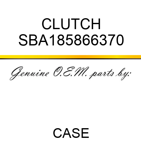 CLUTCH SBA185866370