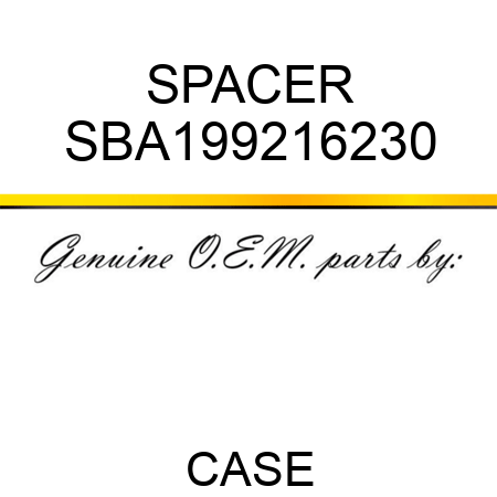 SPACER SBA199216230