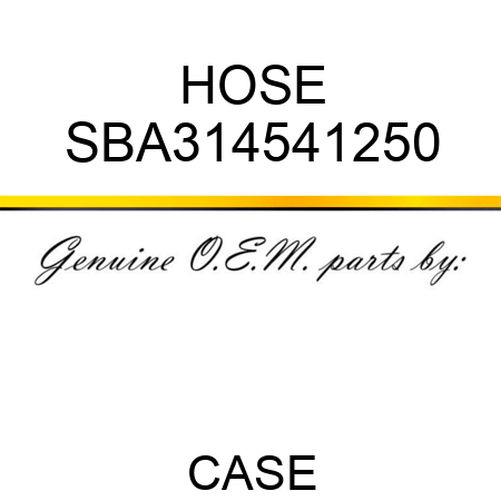 HOSE SBA314541250