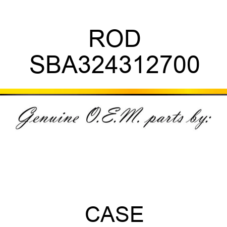 ROD SBA324312700