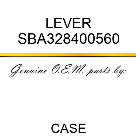 LEVER SBA328400560