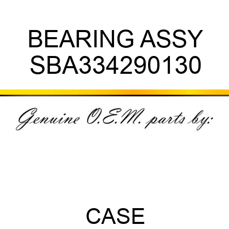BEARING ASSY SBA334290130