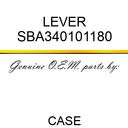LEVER SBA340101180