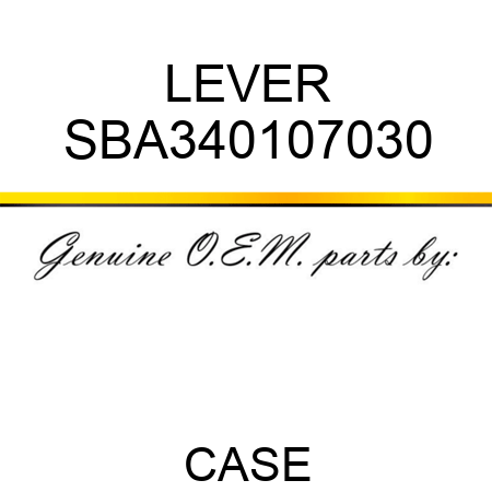 LEVER SBA340107030