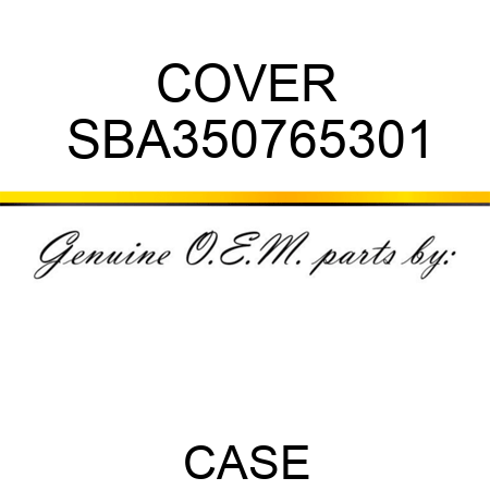 COVER SBA350765301