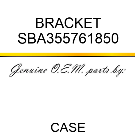 BRACKET SBA355761850