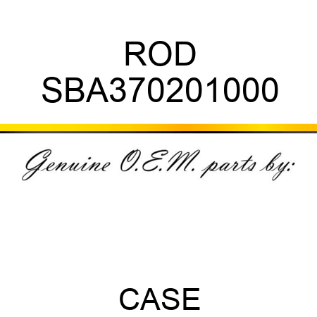 ROD SBA370201000