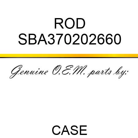 ROD SBA370202660