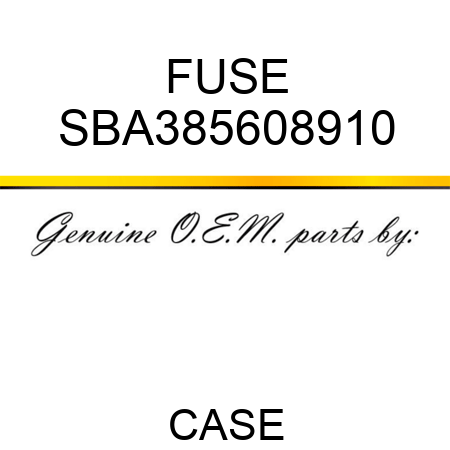 FUSE SBA385608910