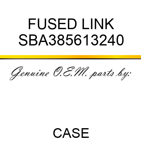 FUSED LINK SBA385613240