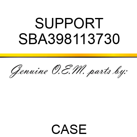 SUPPORT SBA398113730