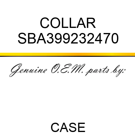 COLLAR SBA399232470
