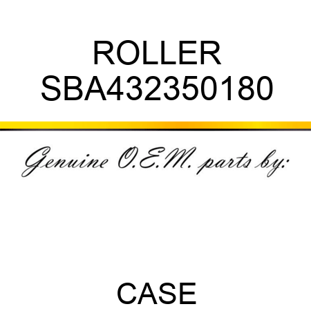 ROLLER SBA432350180