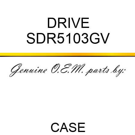 DRIVE SDR5103GV