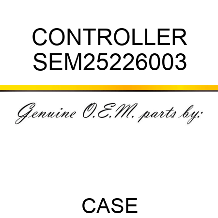 CONTROLLER SEM25226003