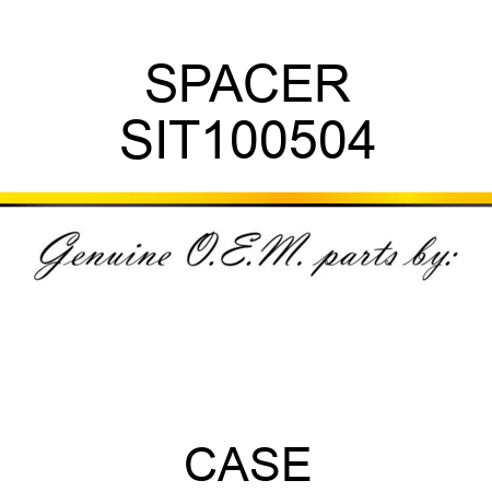SPACER SIT100504