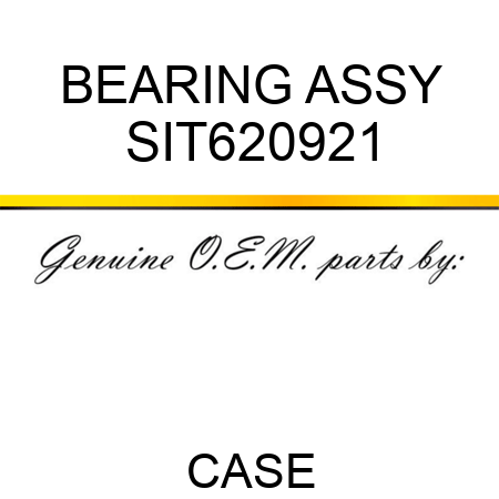 BEARING ASSY SIT620921