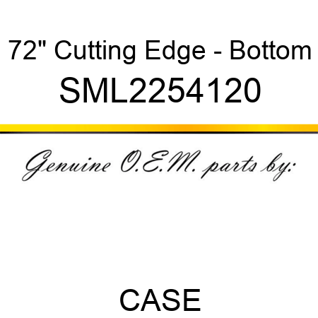 72" Cutting Edge - Bottom SML2254120