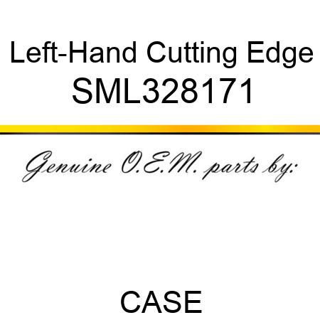 Left-Hand Cutting Edge SML328171