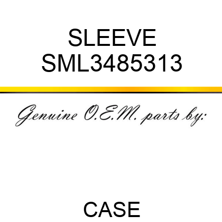 SLEEVE SML3485313