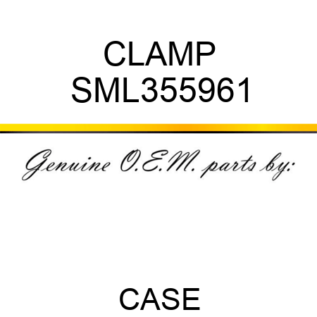 CLAMP SML355961