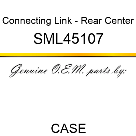 Connecting Link - Rear Center SML45107