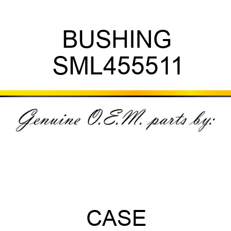 BUSHING SML455511