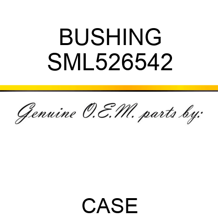 BUSHING SML526542