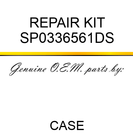 REPAIR KIT SP0336561DS