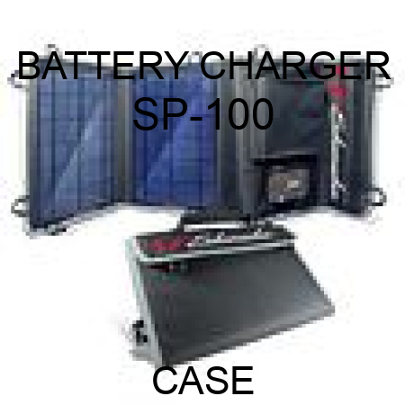BATTERY CHARGER SP-100