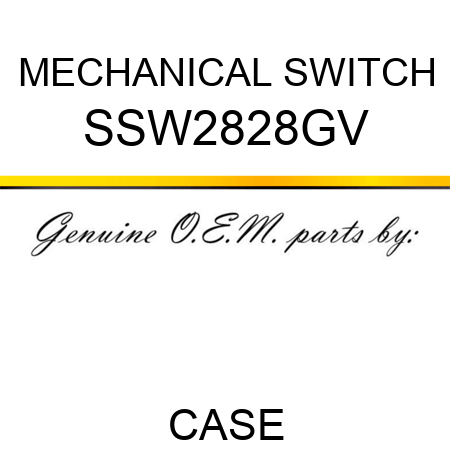 MECHANICAL SWITCH SSW2828GV