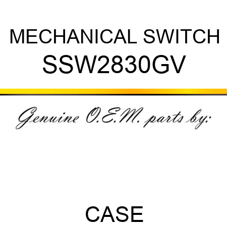 MECHANICAL SWITCH SSW2830GV