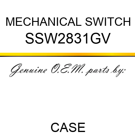 MECHANICAL SWITCH SSW2831GV