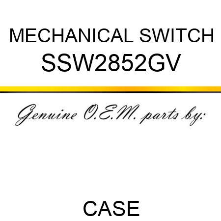 MECHANICAL SWITCH SSW2852GV