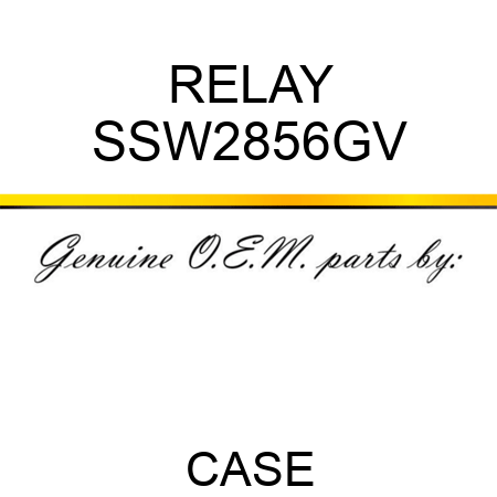 RELAY SSW2856GV