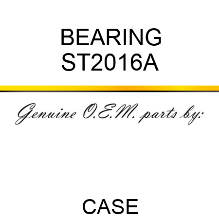 BEARING ST2016A