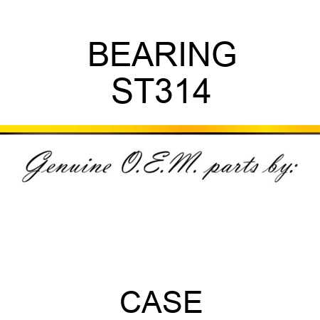 BEARING ST314