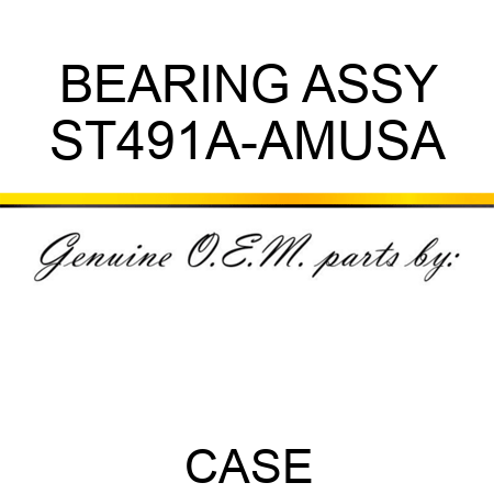 BEARING ASSY ST491A-AMUSA