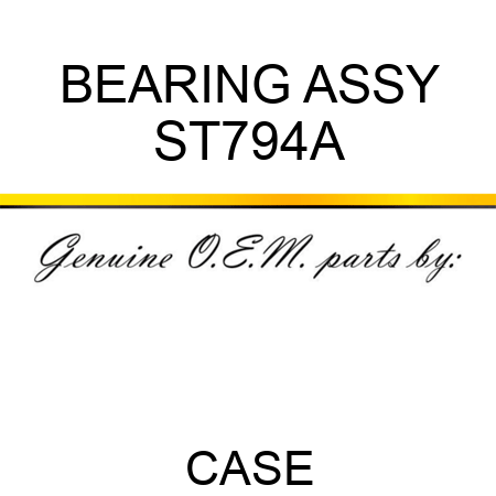 BEARING ASSY ST794A