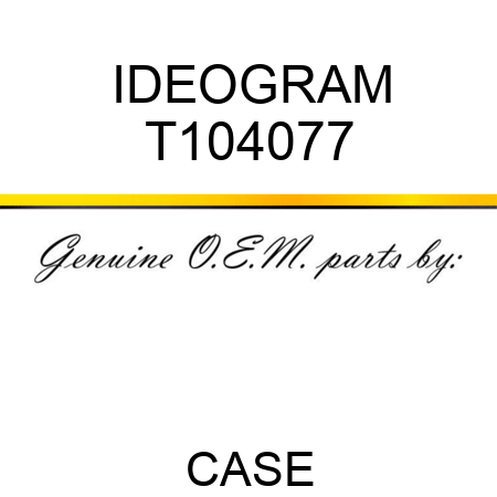 IDEOGRAM T104077