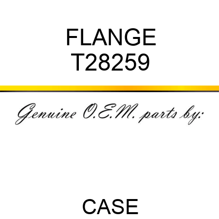 FLANGE T28259