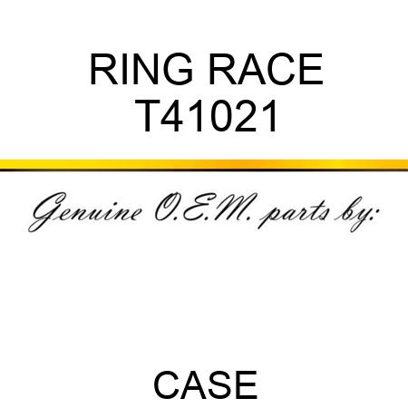 RING RACE T41021