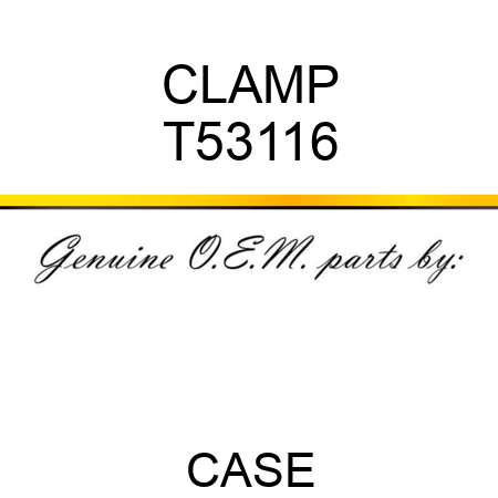 CLAMP T53116