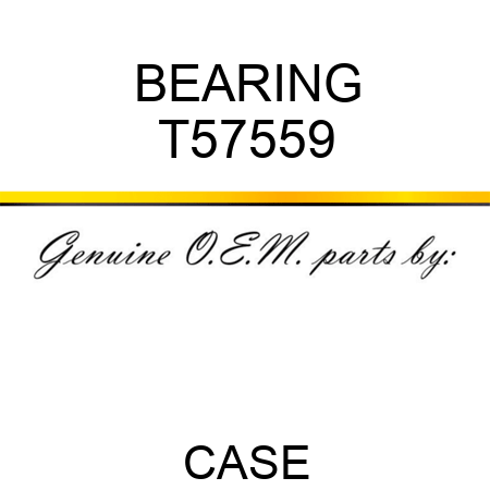 BEARING T57559