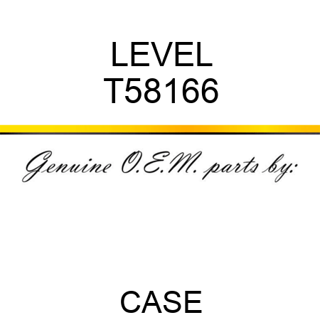 LEVEL T58166